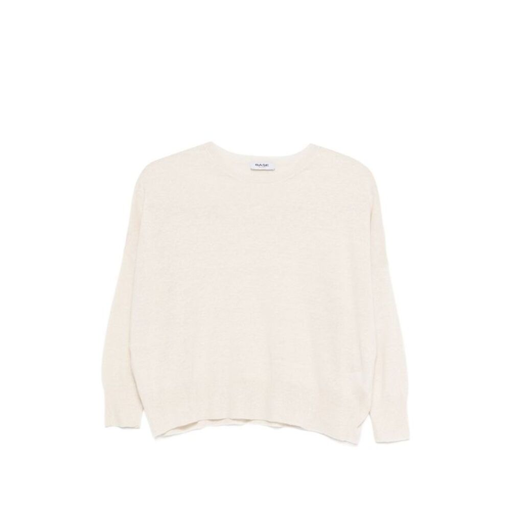 Base Women Linen And Cotton Blend Sweater